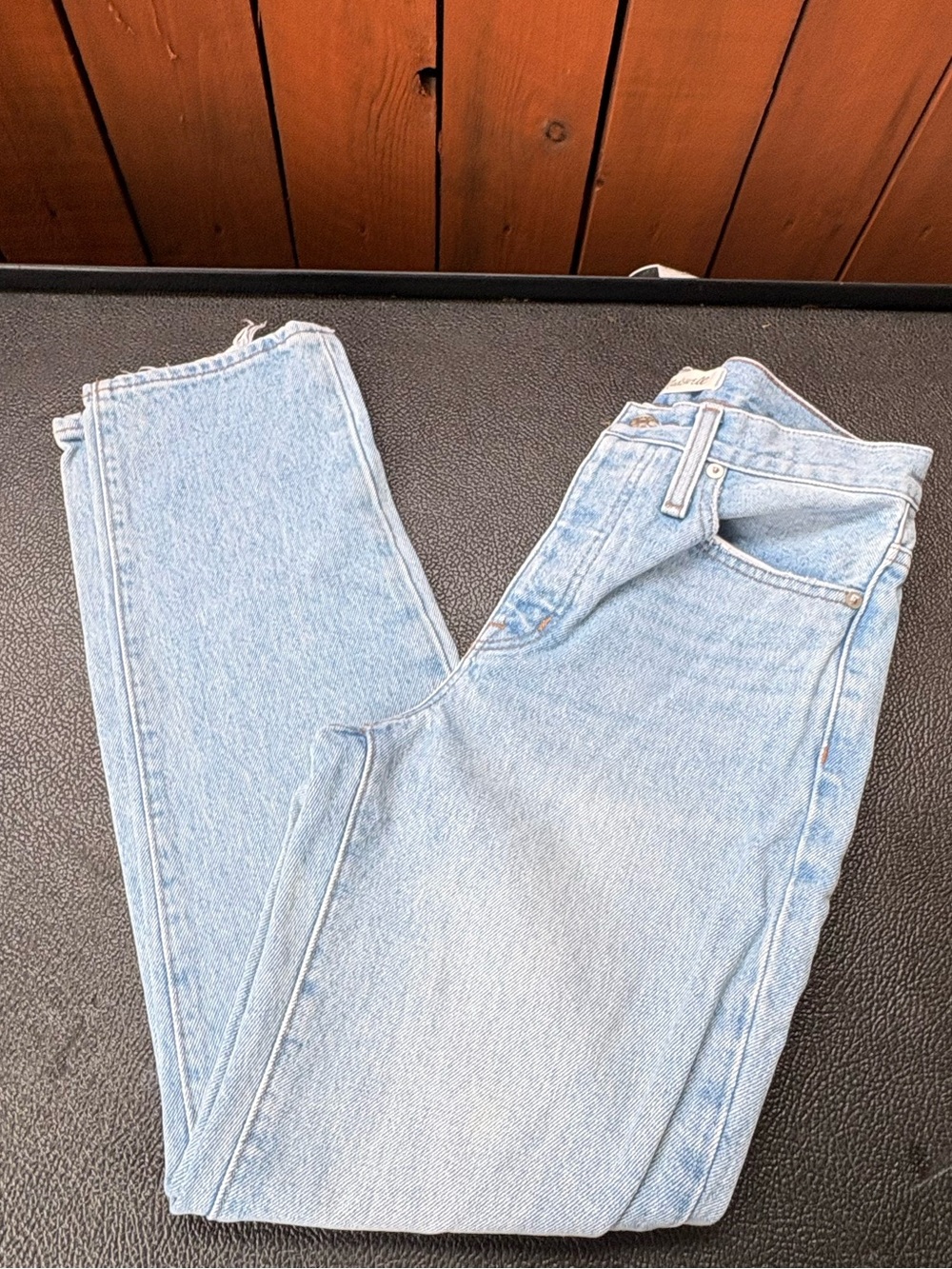 Madewell full length classic straight